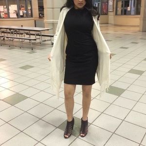 V-Back Bodycon Dress